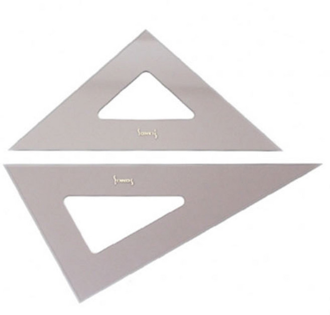 30센티 삼각자 건축사시험준비물 설게 도면 세모자