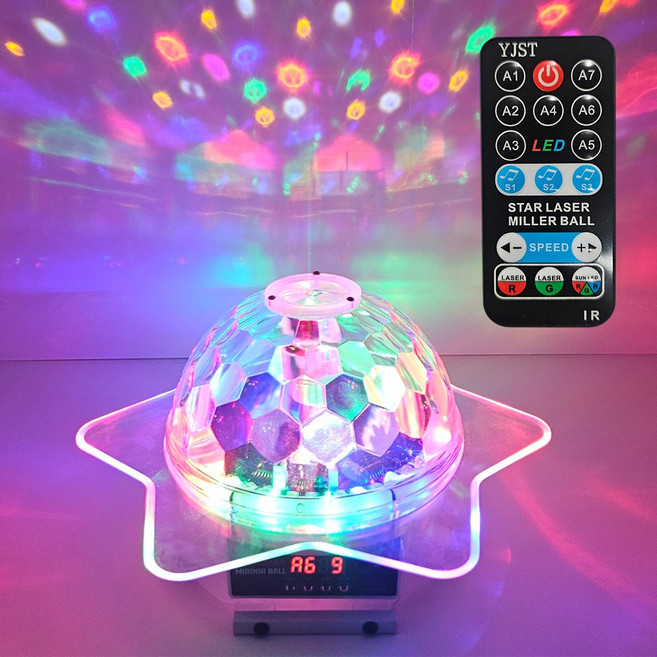 스타 레이저 밀러볼 노래방 조명 무대조명 파티 행사 홈파티 키즈카페 코인노래방 7080 라이브카페 락볼링장 업소용/가정용, 업소용, 1개, 화이트