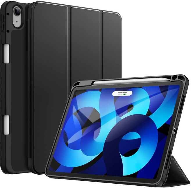JEDirect iPad Air5/4 2022/2020 10.9 Pencil Pencil TPU 인치 전용 보호 케이스 홀더 부착