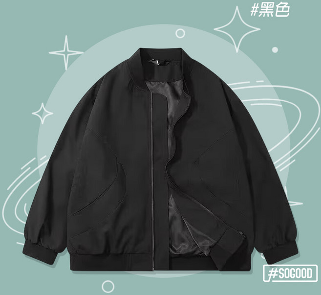 cleanfit 薄款美式外套 夾克 飛行外套