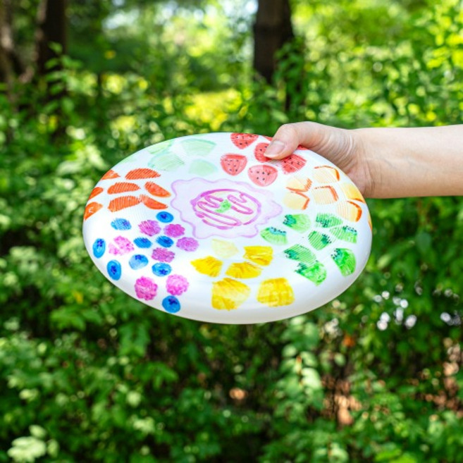 그리기 원반 부메랑20cm 야외놀이장난감 플라잉디스크 돌아오는부메랑 10개구매시 1개더 추가제공