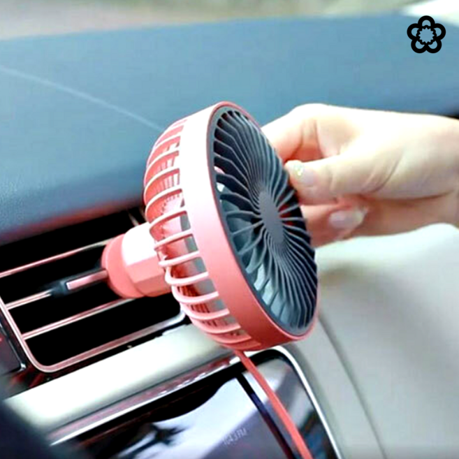 차량 송풍구 선풍기 차 선풍기 차박 환풍기 차박용 저소음 usb, 쿠팡 E써큘송풍구형_레드, 쿠팡 본상품선택
