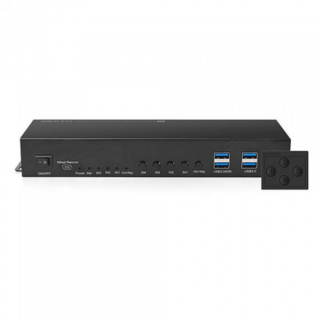 이지넷유비쿼터스 NEXTU 8933KVM-DUAL KVM 스위치, 1, 1개