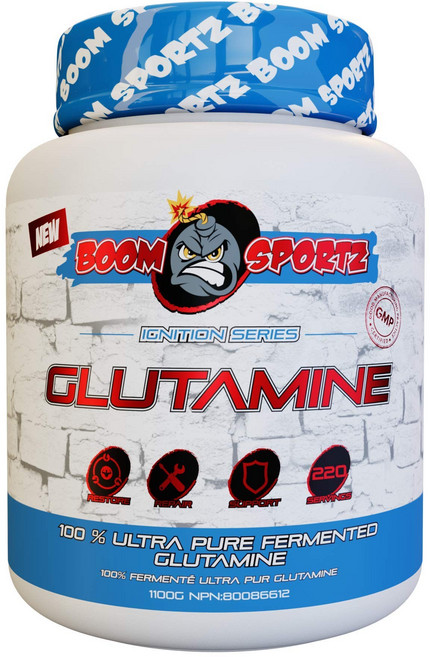 캐나다 L-글루타민 영양 보조제 베스트셀러 Top, 1개, 18.붐스포츠 L-글루타민 110g