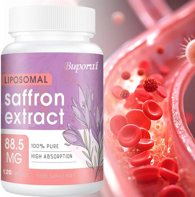 리포솜 사프란 88.5mg - 사프란 추출물 캡슐 100% 순수 고용량 사프란 - 남성 및 여성용 프리미엄 사프란 120캡슐, 3개, 60정 - 쿠팡