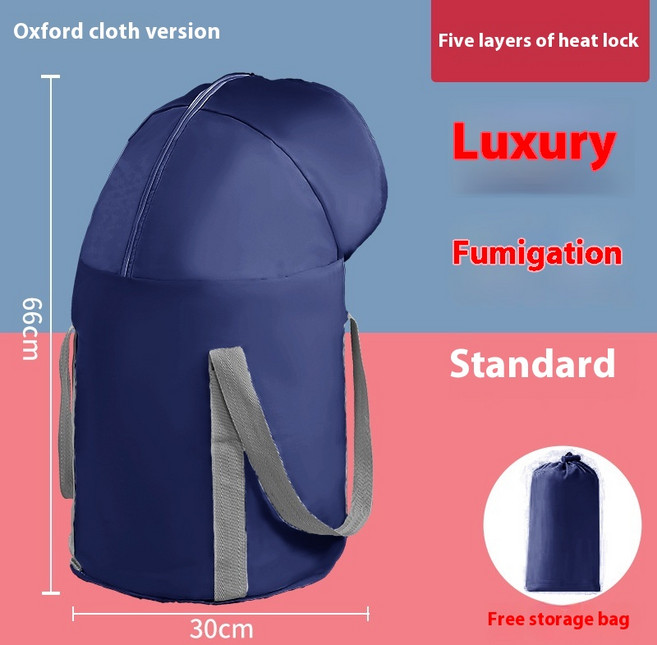 휴대용 족욕통 종아리 높이까지 오는 5중 단열 발주머니 접이식 여행용, 02 blue over the knee