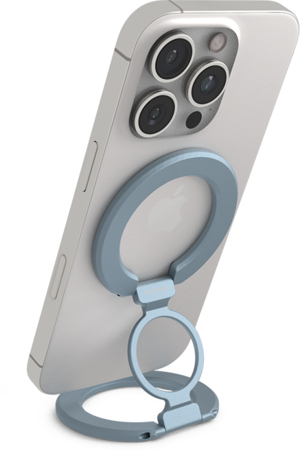 잼몬스터 괴물자력 맥세이프 그립 톡홀더 양면자석 Z-ring 제트링, 1개, 스카이블루