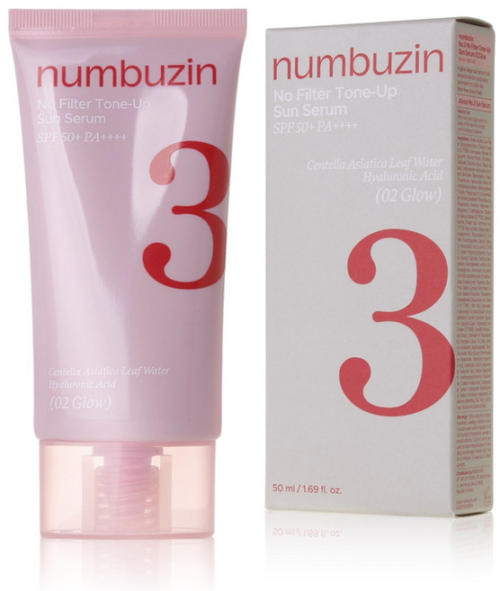 넘버즈인 3번 도자기결 톤업베이지 선크림 글로우, 50ml, 1개