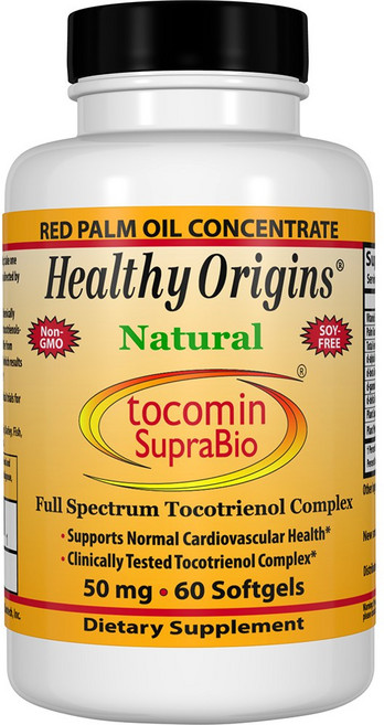 Healthy Origins Tocomin SupraBio棕櫚維生素E軟膠囊, 60顆, 1罐