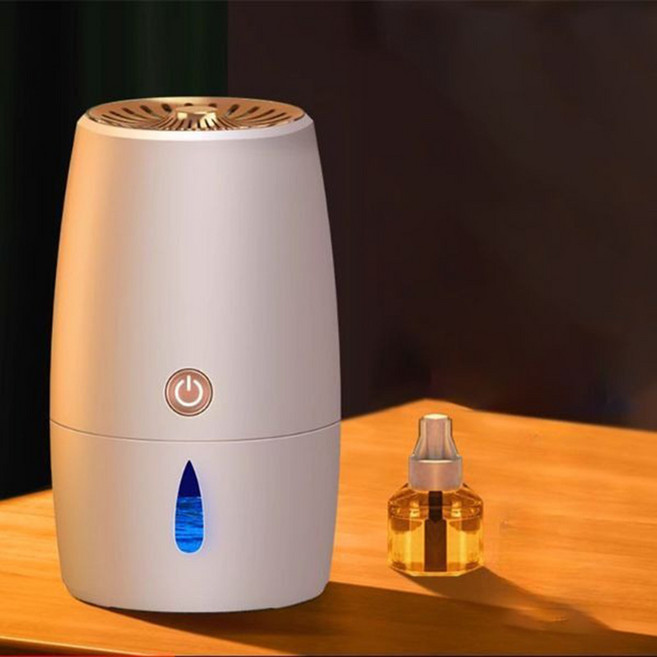 超聲波除蟎儀 家用桌面電熱除蟎機, 除蟎儀1臺+除蟎液1瓶, 白色（除蟎儀1臺+除蟎液1瓶）