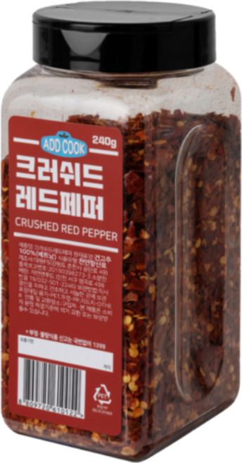 foodi 크러쉬드 레드페퍼, 240g, 1개