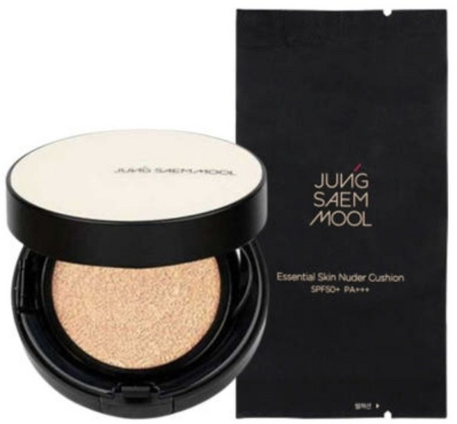 정샘물 에센셜 스킨 누더 쿠션 리필, 미디엄 (본품+리필), 1개