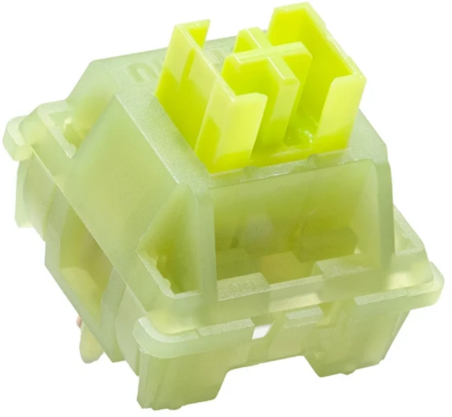 Outemu Silent Peach V3 스위치 Silent Lemon V3 스위치 기계식 키보드 용 선형 촉각 라임 POM PA66 Factor, 04 V3 Silent Lemon x70