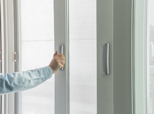 간편한 설치 방수 원단 자외선 차단 미세먼지 방충망 창문 필터, 창문필터, 1개