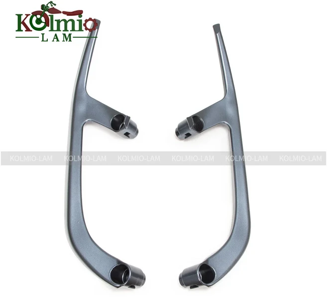 납품전문 2008-2016 TMAX500 TMAX 530 리어 암레스트 키트 동승자 손잡이 2011 2015년식 호환, 02 gray