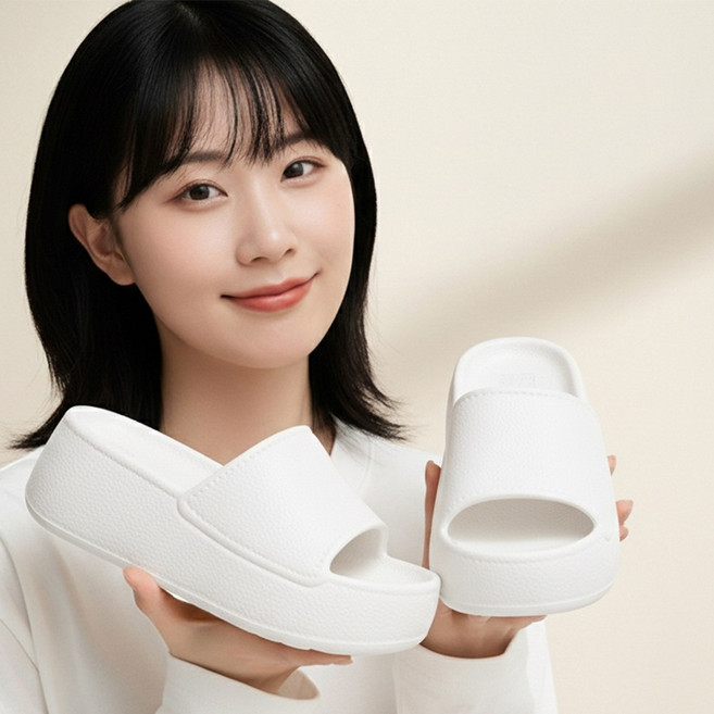 루타미 사무실 여성 통굽 슬리퍼