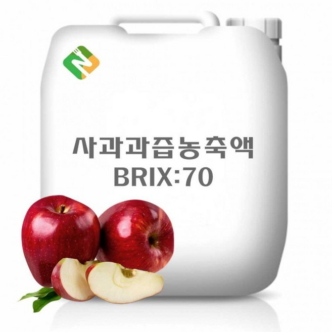 사과과즙농축액 25kg, 단품, 1개