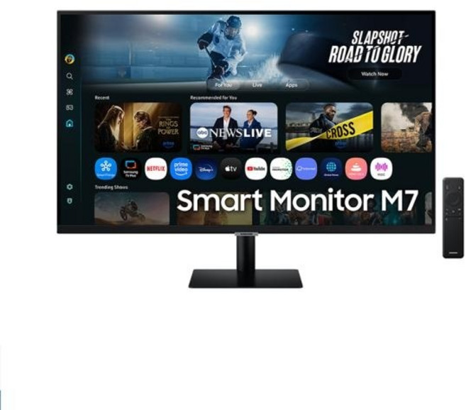 (삼성전자) 스마트모니터 S32FM702 M7 80-81cm 블랙, 80cm