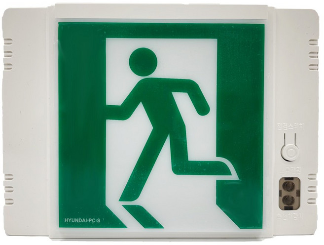 한국소방자재 피난구 소 중 대형, 1개