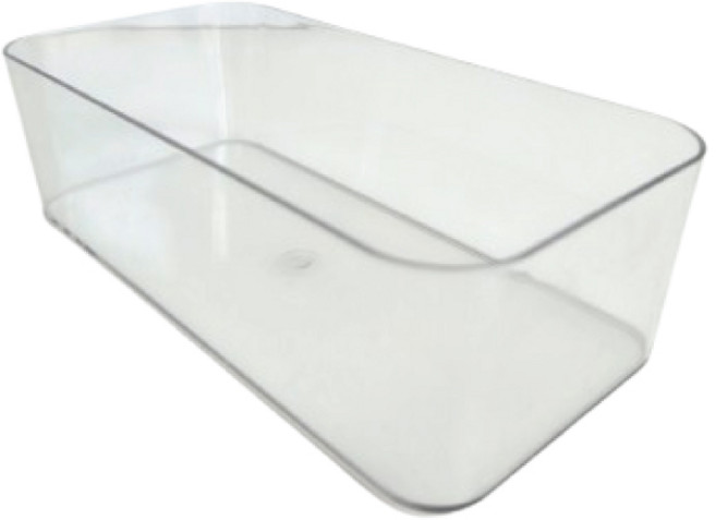 다용도 미니 정리 바스켓 3개 투명 소품, 1세트