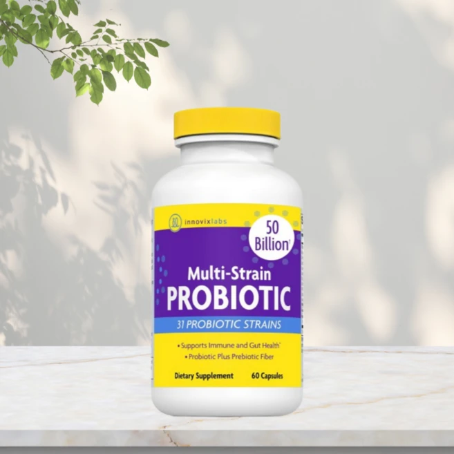 InnovixLabs Multi Strain Probiotic 유산균 60캡슐, 상품, 1개, 60정 - 쿠팡