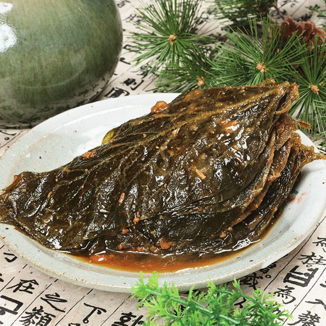 순창고전 된장 콩잎장아찌 /맛있는 양념절임 밥도둑 간단밑반찬, 된장 콩잎장아찌 1kg, 1개, 1kg