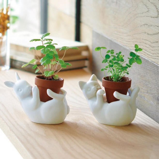 에코테크_팟프렌즈, 토끼(산딸기), 1개