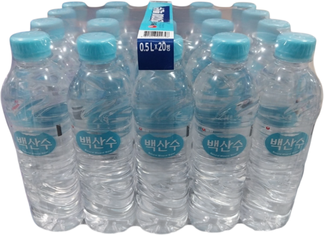 농심 백산수, 500ml, 40개