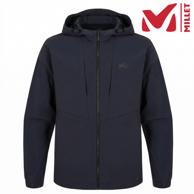 밀레 남성 바람막이 간절기 자켓