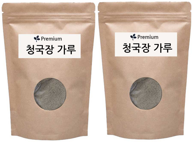 청국장 가루 국산 저염 고소한, 2개, 500g