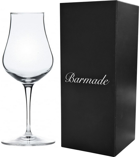 루이지 보르미올리 싱글몰트 스템 위스키잔 170ml 1개 (전용박스), 기본(무지)