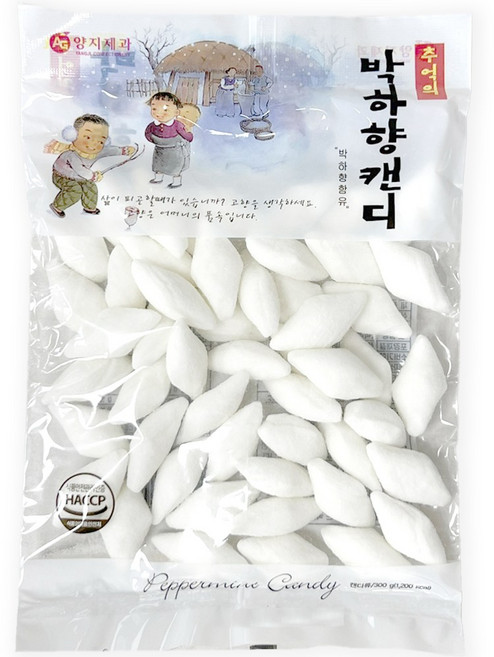 양지제과 가위박하사탕 300g 옛날 추억 박하사탕 업소용 캔디, 1개