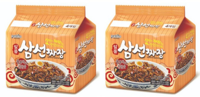 팔도일품 삼선짜장 120g, 64개