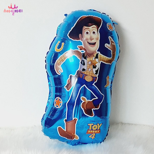 애니메이션 만화 풍선 캐릭터 슈퍼마리오 뽀로로 도라에몽 토이스토리 스폰지밥 스마일파티, 토이스토리_우디