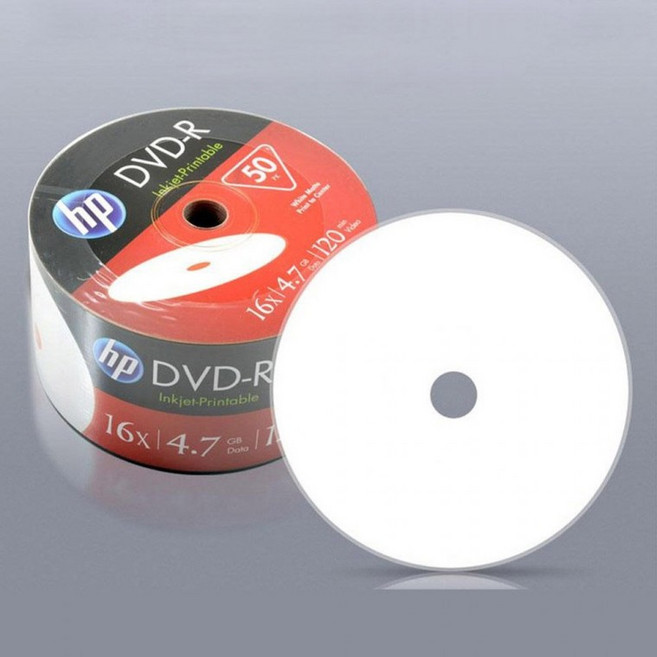 Media DVD-R Printable 16x 4 7GB 50P 벌크팩, 상세페이지 참조, 상세페이지 참조