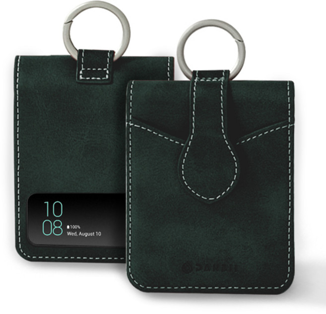 단비스토어 갤럭시 Z플립 아이비 다이어리 포켓 케이스