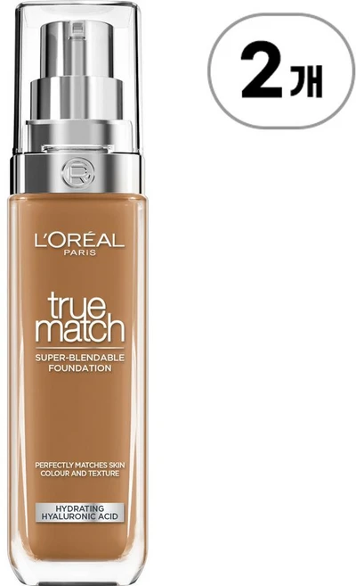 로레알 파리 파운데이션 트루 매치 8.R/C LOREAL PARIS Foundation True Match 8.R/C 30ml, 2개 - 쿠팡