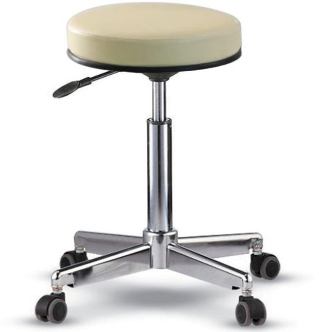 진찰용 C형 아이보리 병원 진료 진찰 치과 스툴 의자