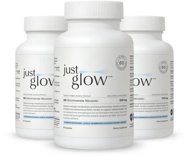 저스트글로우 NR 니코틴아미드 리보사이드 NAD+ 300mg, 3개, 60정 - 쿠팡