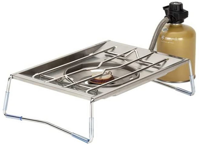 스노우피크 캠핑 플랫 버너 GS-450R, 1개