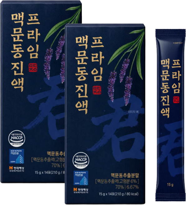 국산 볶은 맥문동 진액 프라임, 28개, 15g