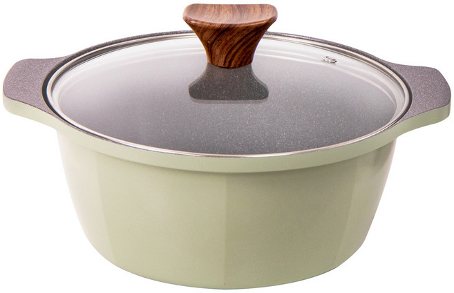 캡스톤 글램레트로 냄비세트 양수 20cm 올리브 가스용 냄비추천, 가스용 20, 1개