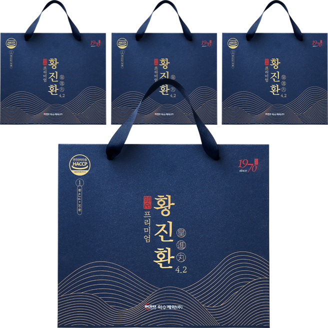 익수제약 프리미엄 황진환 침향환정품, 4.2g, 120개