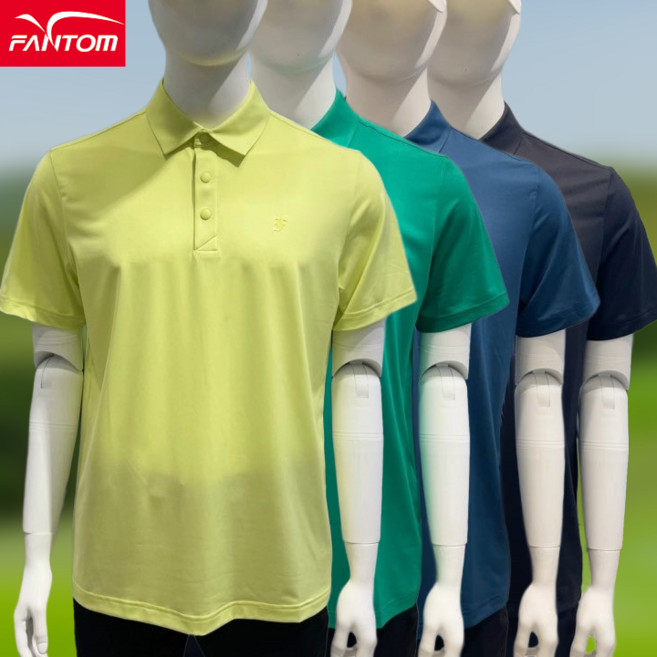 5층 [신사] 팬텀 골프 (26 S/S) 남성 베이직 솔리드 카라 반팔 티셔츠 211F2TO801_송파점