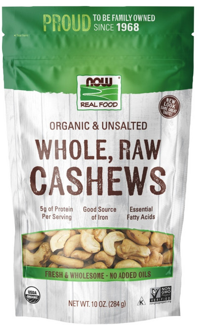 나우리얼푸드 홀 로우 캐슈 언솔티드, 284g, 1개