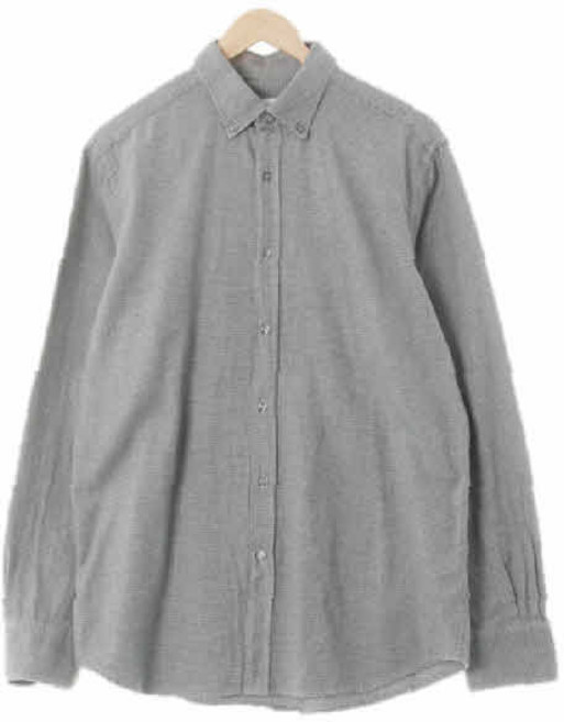 3664 마시모두띠 그레이 하운드체크 플란넬 웜셔츠 [L]