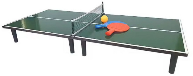 도미노스토리 가정용 탁구대 미니 탁구대 풀세트 휴대용 소형 접이식 실내용 강판, 미니탁구대63cm, 1개