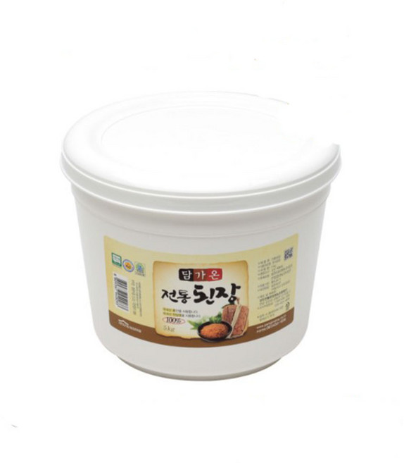 된장 5kg/전라도 강진 된장마을의 재래식 옛날 재래 시골 집된장 100% 국산콩과 3년 간수뺀 천일염 사용 전통 방식 그대로