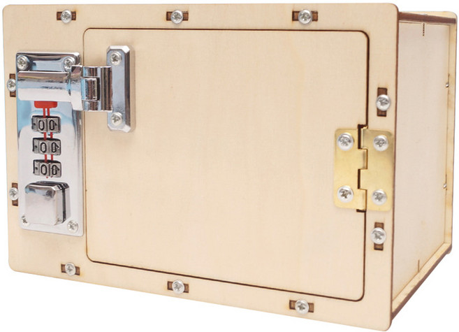 빅드림(티처스) STEAM 과학교구 조립 장난감 DIY 실험키트 과학실험키트, 32-나만의 비밀금고 (R-27)