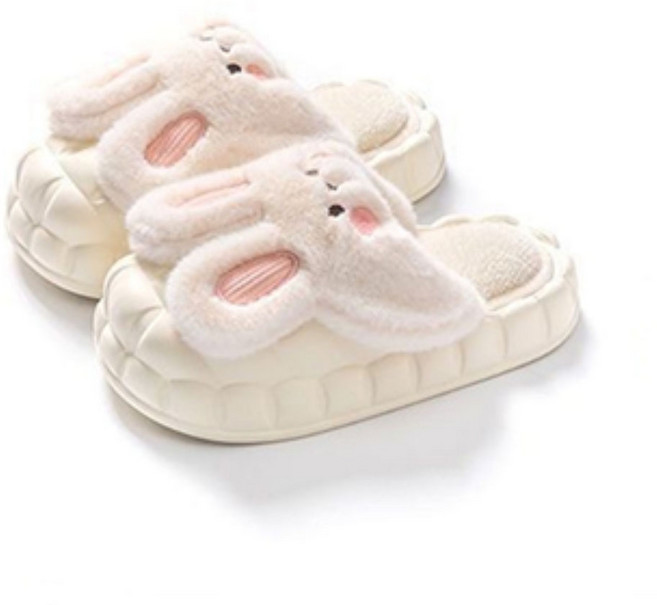 엠엔피 층간소음 슬리퍼 실내 거실 미끄럼 방지 토끼 실내화